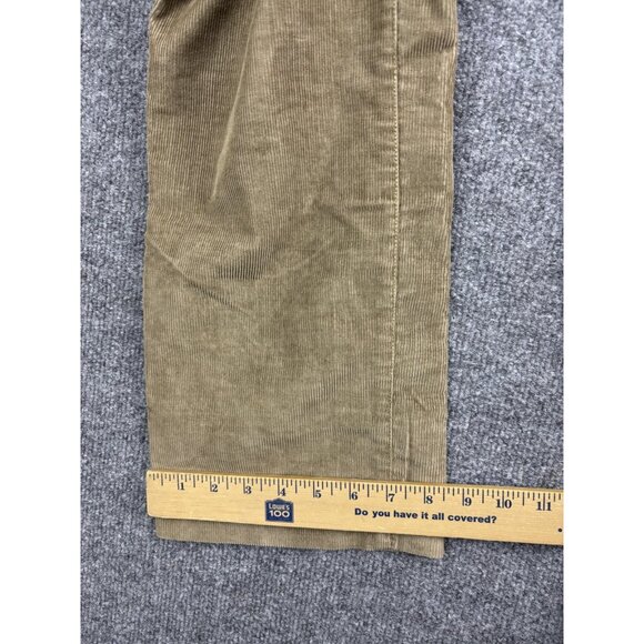 ExOfficio Pants Mens 32x32 Tan Corduroy Stretch Travel Chino Hidden Zip Pocket - Picture 7 of 9
